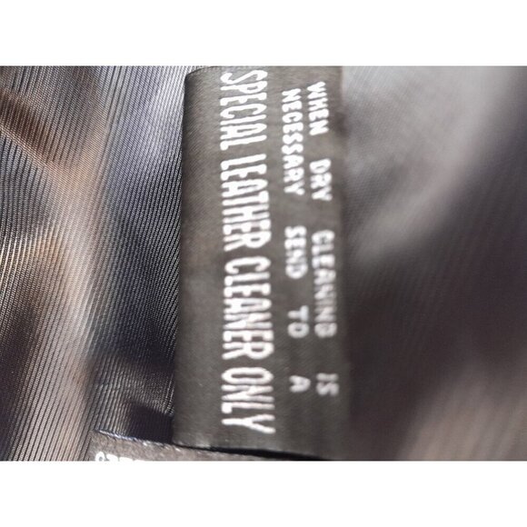 Wilsons Leather M Julian Classic Mid-Length Leather Thinsulate Coat Black Size L - Picture 8 of 13